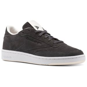 Adidasy Damskie Reebok Club C 85 Tonal Nubuck Szare/Różowe PL 63BKXVQ